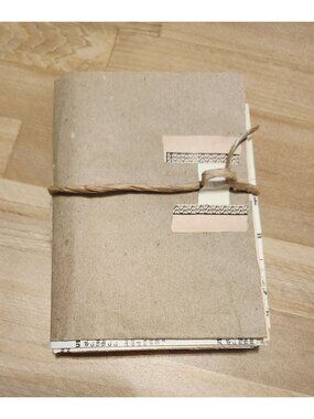 Junk Journal Made With All Vintage Paper- Handmade 88 pages